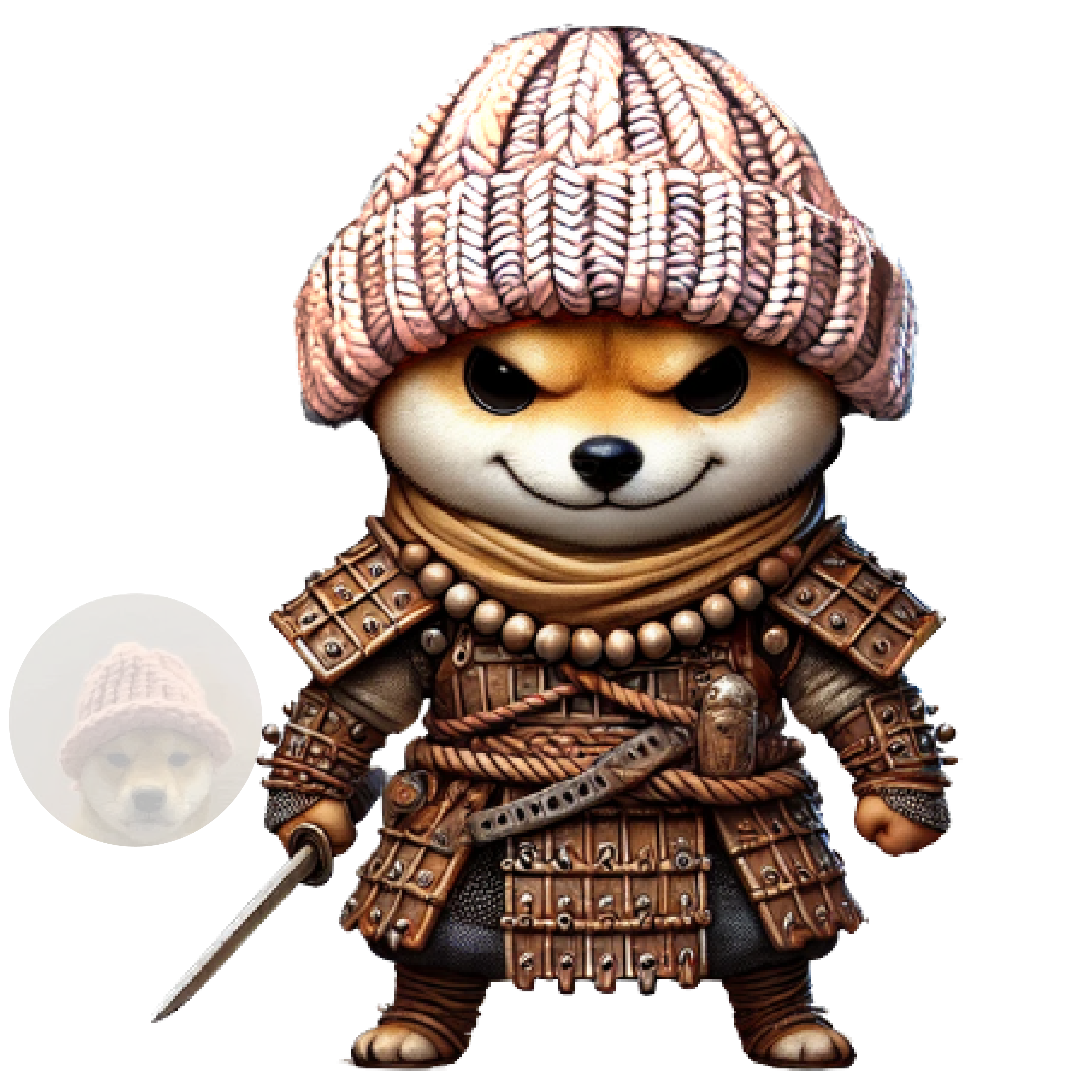 Dogwifhat Samurai Character